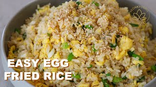 5 Minutes EASY Egg Fried Rice [upl. by Sices]