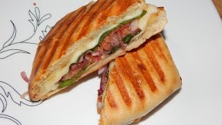 Bruschetta Recipe  Italian Panini [upl. by Leifer]