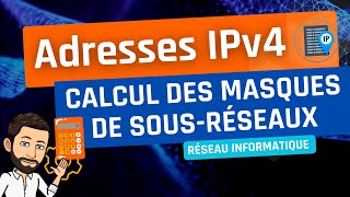 Adresse IP  débuter avec le calcul des masques de sousréseaux [upl. by Lyram]