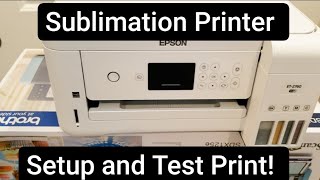 Setting Up An EPSON ECOTANK ET 2760 For SUBLIMATION  DIYNINJA [upl. by Iris]