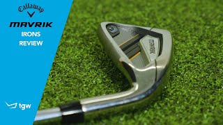 Callaway MAVRIK Irons Review [upl. by Eizzil]