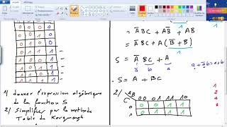 logique combinatoire  Exercice corrigé 4 [upl. by Yornek]