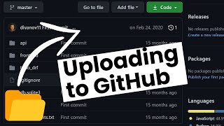 Uploading Files To GitHub Quick Start Guide [upl. by Neleb]