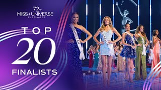 72nd MISS UNIVERSE  TOP 20 Delegates  Miss Universe [upl. by Nirda]