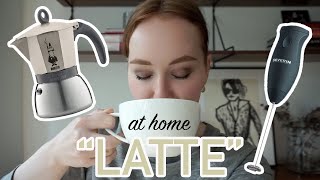 HOW TO MAKE A quotLATTEquot AT HOME moka pot  frother [upl. by Sergeant]