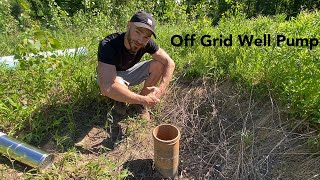 Off Grid Well Pump Extremely Simple DIY Installation [upl. by Gnof197]