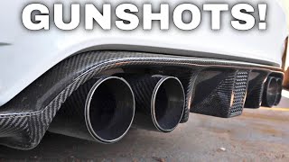 How To Make Your Exhaust BACKFIRE NO TUNE NEEDED LOUD POPS BANGS [upl. by Arateehc]