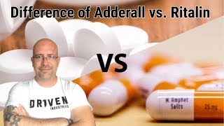 Difference of Adderall vs Ritalin [upl. by Nnalyrehc]