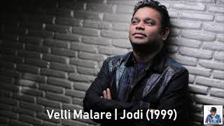 Velli Malare  Jodi 1999  AR Rahman HD [upl. by Naleag849]