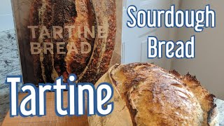 How to Make Tartine quotCountry Breadquot Sourdough Bread Tutorial [upl. by Haleehs]