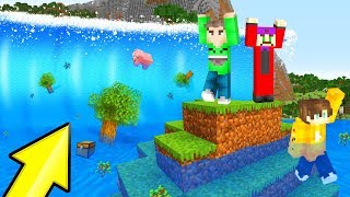 SURVIVE The TSUNAMI In MINECRAFT Impossible [upl. by Lawry303]