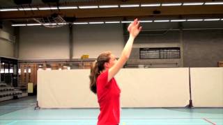 Korfball basics 1  Standing Shots [upl. by Tiler450]