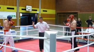 Norddeutscher Meister 2013 im Kickboxen Vollkontakt  81 Kg [upl. by Ilam]