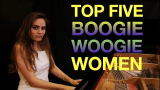 Top 5 Boogie Woogie Women [upl. by Ojibbob]