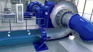 ANDRITZ Hydro turbine animation  Francis [upl. by Ennovi]