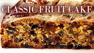 Professional Baker Teaches You How To Make FRUIT CAKE [upl. by Omrellig215]