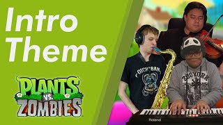 Plants Vs Zombies Intro Theme Jazz Fusion  ImRuscelOfficial [upl. by Eelarat]