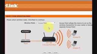 How to Configure DLink DAP1360 Wireless N Range Extender [upl. by Adnawyt]