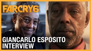 Far Cry 6 Meet Antón Castillo  Giancarlo Esposito Interview  UbiFWD July 2020  Ubisoft NA [upl. by Atiuqaj]