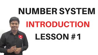 Number System  Introduction LESSON1 [upl. by Ahsiem]