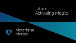 Tutorial How to activate your Materialise Magics license [upl. by Clementine112]