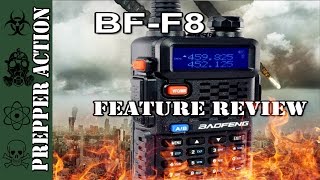 Baofeng BFF8HP 8W review of features and accessories [upl. by Suzan]