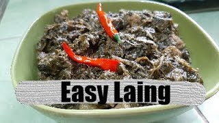 How to Cook Easy Laing Recipe [upl. by Engud]