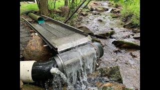 500 Watt Hydro Power System in Virginia Overview [upl. by Airrat]