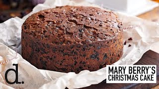 Mary Berrys Christmas Cake  delicious Magazine [upl. by Johannessen610]