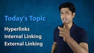 Hyperlink in HTML Internal linking External linking  Introduction of HTML [upl. by Brockie]