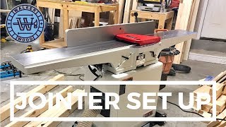 JET JWJ8CS 8 inch Jointer Setup amp Review [upl. by Kenrick]