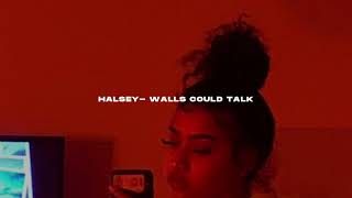 Halsey Walls could talk s l o w e d  r e v e r b [upl. by Yllas227]