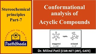 Stereochemistry Part7  Conformational analysis of Acyclic compounds [upl. by Ojahtnamas169]