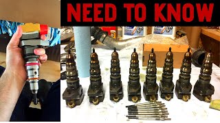 Ford 73 Powerstroke Injectors Everything You NEED to Know [upl. by Berkin]