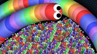 Slitherio AI 260000 Score Epic Slitherio Gameplay [upl. by Anirtap]