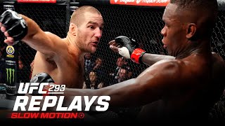 UFC 293 Highlights in SLOW MOTION [upl. by Lingwood674]