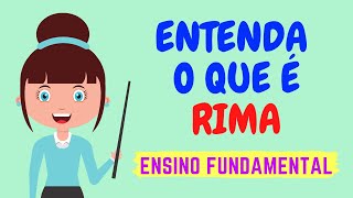 O QUE É RIMA  AULA [upl. by Schmidt]