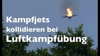 EUROFIGHTER Ein Pilot stirbt bei Absturz von zwei Kampfjets [upl. by Nivrae126]