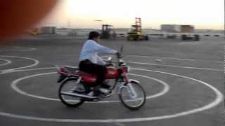 Motorcycle Skills Tests in Abu Dhabi UAE [upl. by Hitoshi572]