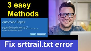 Fix srttrailtxt log error in windows 1011  srttrailtxt error windows 1011 fix [upl. by Yer222]