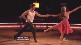 Maksim Chmerkovskiy amp Meryl Davis dancing Rumba on DWTS 5 5 14 [upl. by Ahsela]