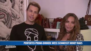 Perfektes Promi Dinner Florian Wess schmeißt Honey raus [upl. by Novanod464]