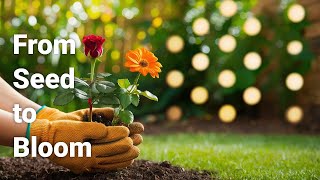 How to grow Roses from Seeds Step By Step [upl. by Belvia]