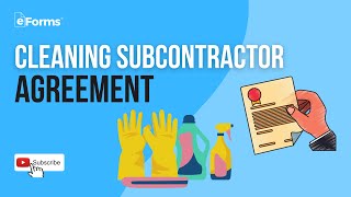 Cleaning Subcontractor Agreement EXPLAINED [upl. by Aara]