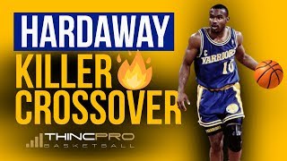 How to  Tim Hardaway KILLER CROSSOVER Basketball Move Step by Step Basketball Dribbling Moves [upl. by Eillehs]