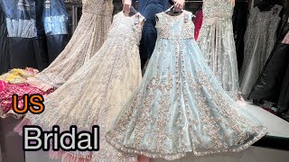 US Bridal Latest Pakistani Designer Bridal Nika Engagement Maxi Collection 2022 IN Rawalpindi [upl. by Battat702]