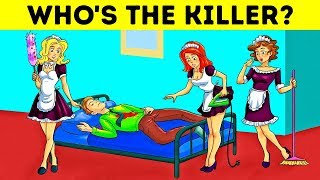 Who Is The Killer 9 Detective Riddles To Train Your Analytical Skills [upl. by Annawik285]