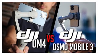 DJI OM4 vs Osmo Mobile 3  Which one to get in 2021  worth the upgrade [upl. by Htebazle425]