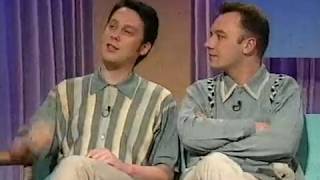 Vic Reeves amp Bob Mortimer interview Big Night Out  Jonathan Ross 1991 [upl. by Booze602]