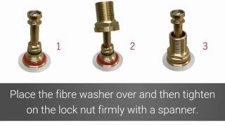 How to Install Quarter Turn Taps [upl. by Trautman]